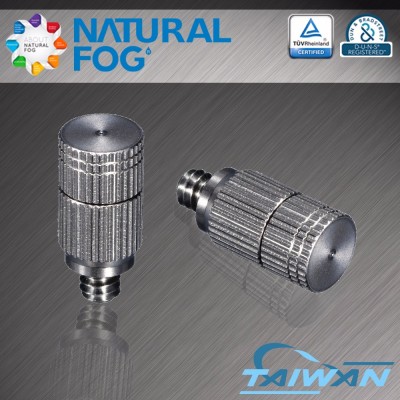 Natural Fog Filter Equipped Fine Fog Cooling Stainless Steel Mist Nozzle