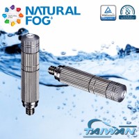 Taiwan Natural Fog Water Saving Cleanable Patio Cooling Hollow Cone Mist Spray Nozzle